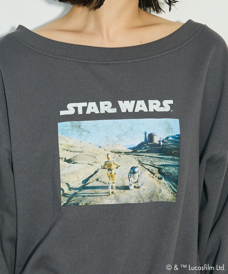 Green Parks「STAR WARS/オフショルスウェット」|スウェット・ジャージ|