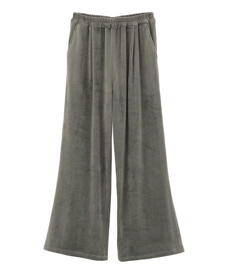 Green Parks「ぽかぽか裏起毛ベロアイージーパンツ」|その他|