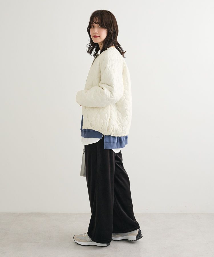 Green Parks「ぽかぽか裏起毛ベロアイージーパンツ」|その他|