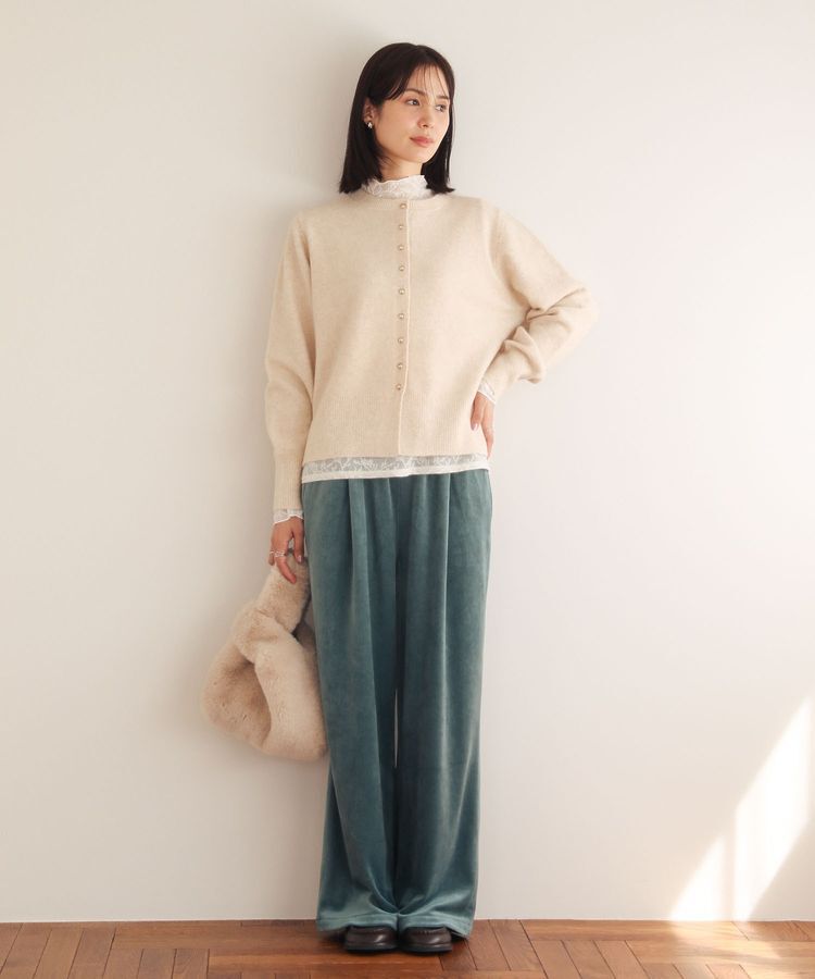 Green Parks「ぽかぽか裏起毛ベロアイージーパンツ」|その他|