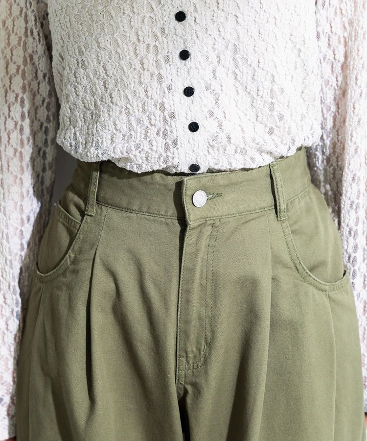 Green Parks「チノタックワイドパンツ」|その他|