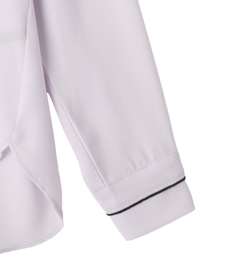 YECCA VECCA「配色ラインボウタイブラウス」|シャツ・ブラウス|