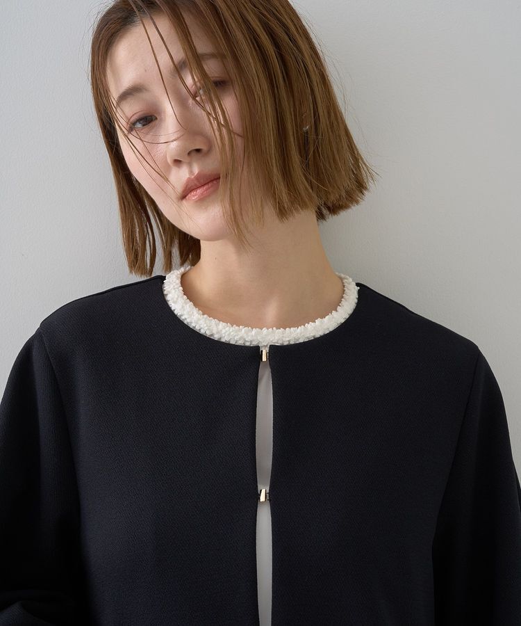 YECCA VECCA「ペプラムジャケット」|テーラードジャケット|