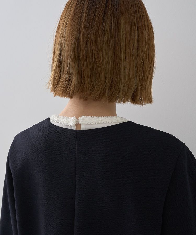 YECCA VECCA「ペプラムジャケット」|テーラードジャケット|