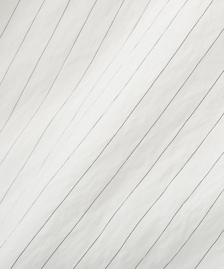 YECCA VECCA「ストライプ柄ラッフルブラウス」|シャツ・ブラウス|