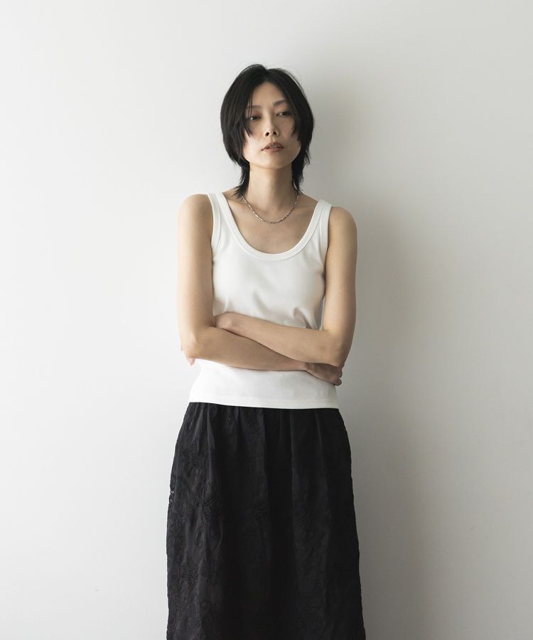 GARAGE OF GOOD CLOTHING「【日本製】FANCTIONALフライスUネックタンクトップ」|インナー|