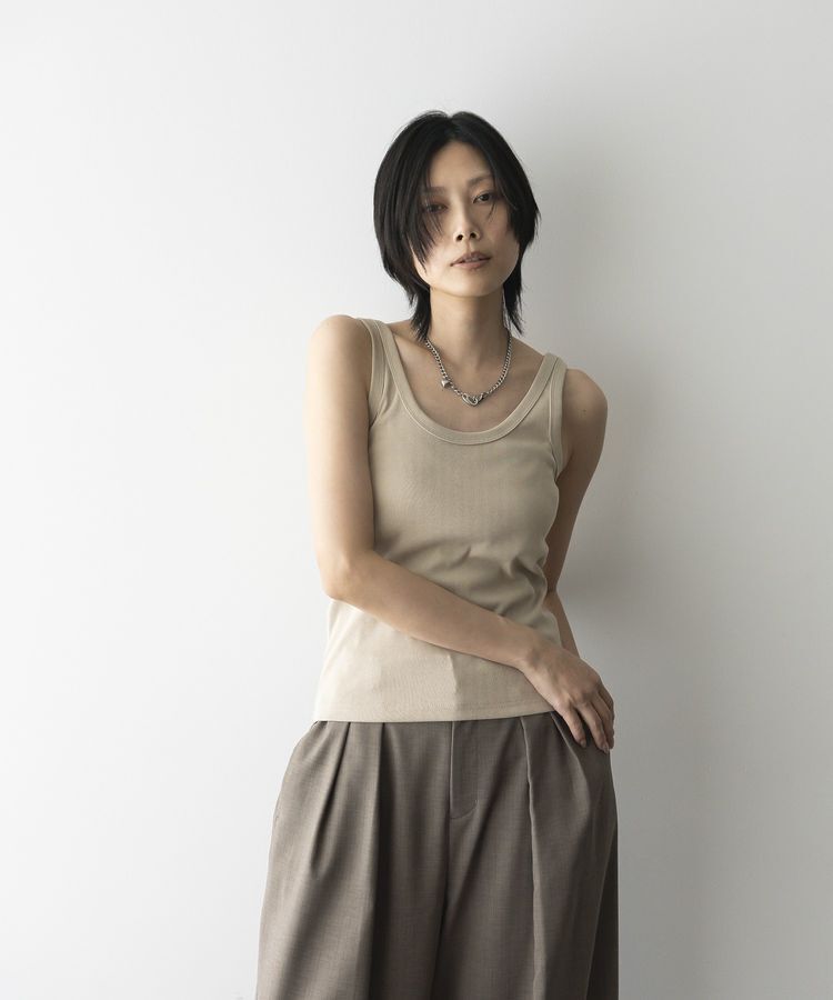 GARAGE OF GOOD CLOTHING「【日本製】FANCTIONALフライスUネックタンクトップ」|インナー|
