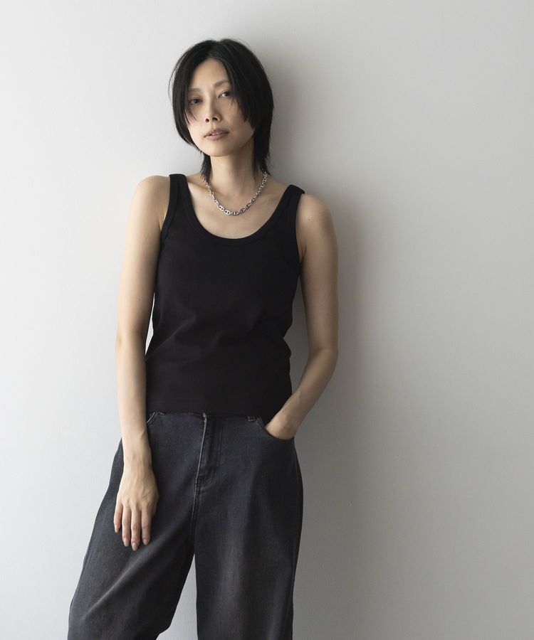 GARAGE OF GOOD CLOTHING「【日本製】FANCTIONALフライスUネックタンクトップ」|インナー|