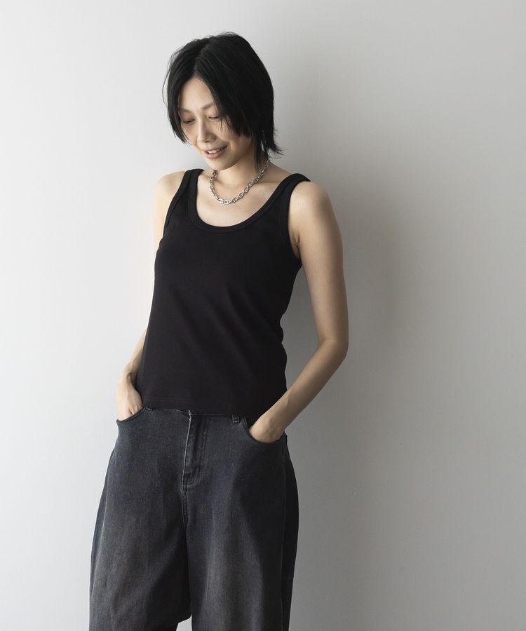 GARAGE OF GOOD CLOTHING「【日本製】FANCTIONALフライスUネックタンクトップ」|インナー|