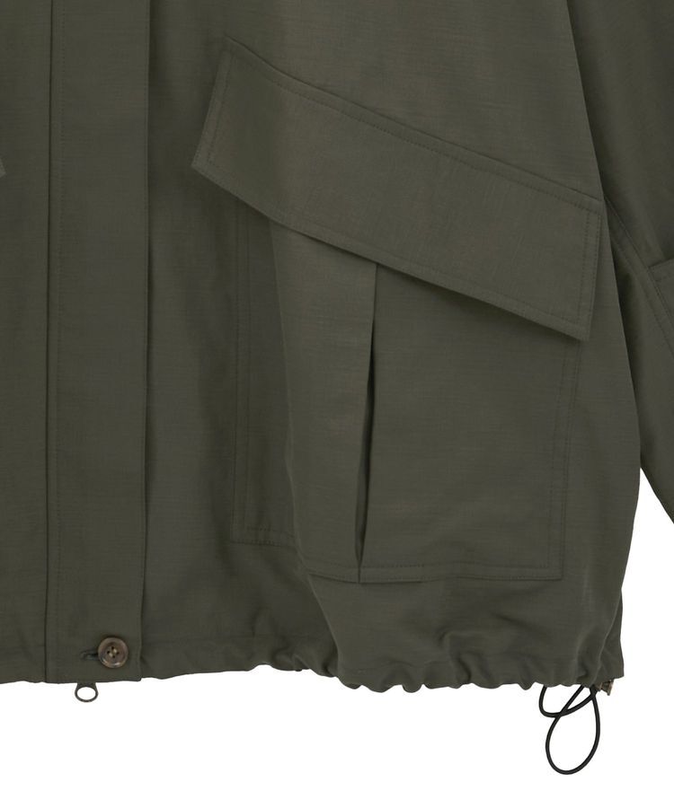 GARAGE OF GOOD CLOTHING「エコレザーカラーバルコート」|ステンカラーコート|