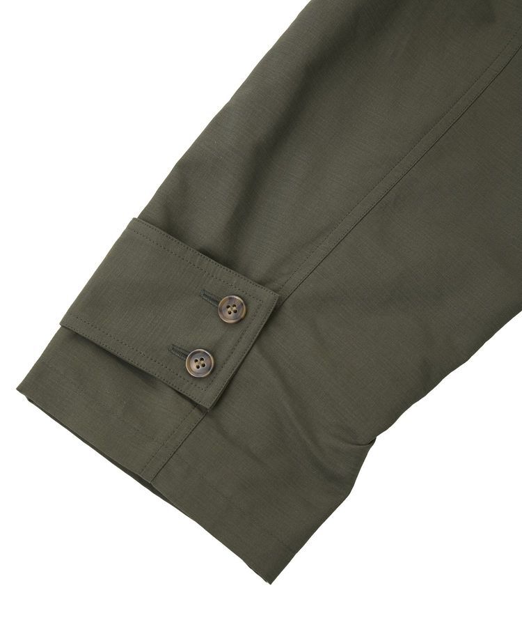 GARAGE OF GOOD CLOTHING「エコレザーカラーバルコート」|ステンカラーコート|