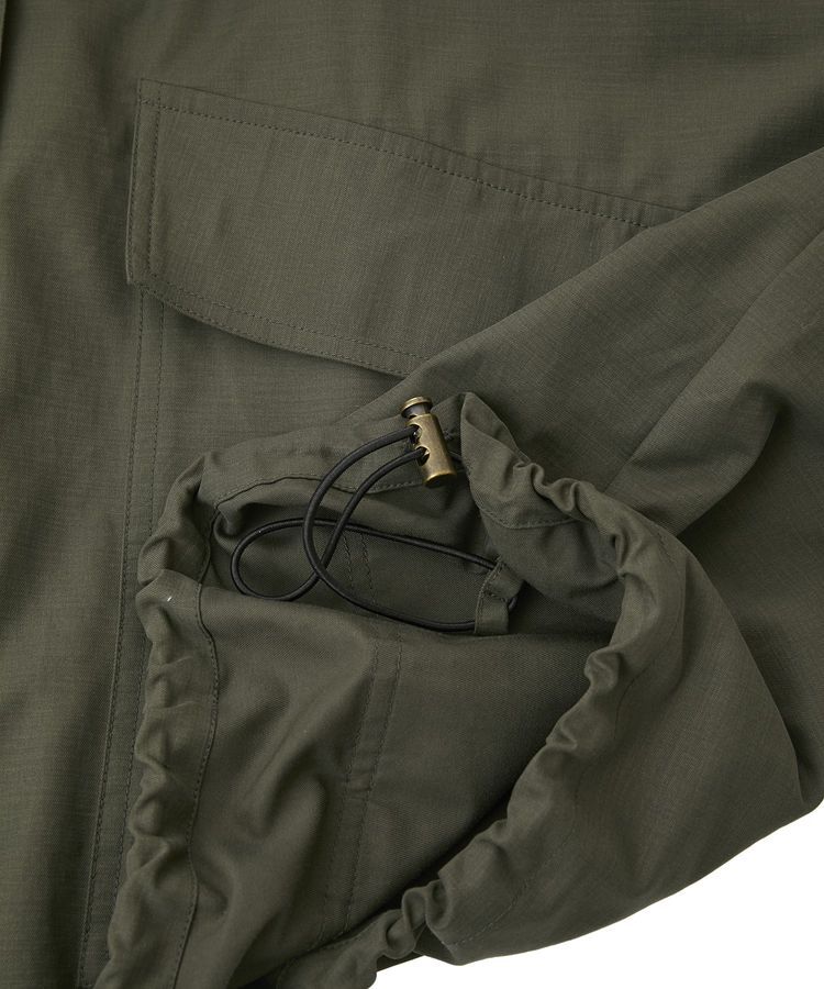 GARAGE OF GOOD CLOTHING「エコレザーカラーバルコート」|ステンカラーコート|