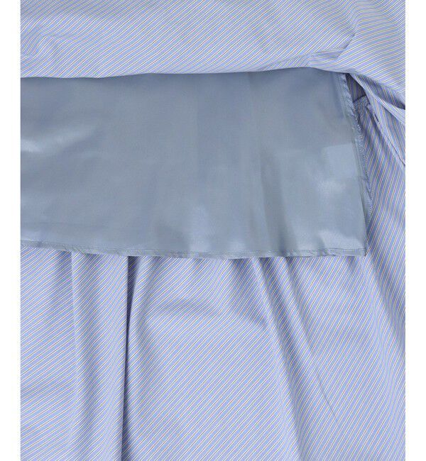 allureville「【セットアップ対応可能】ストライプアシメギャザースカート」|スカート|