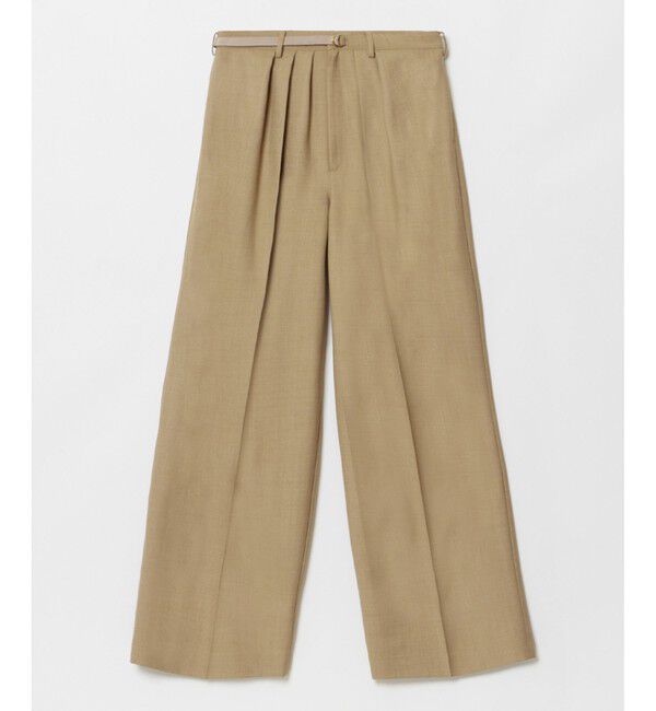 allureville「ギャバタックモダンワイドパンツ」|その他|