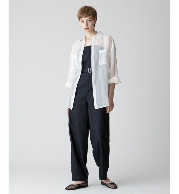 allureville「◇ オーガンジーシアーシャツ 」|シャツ・ブラウス|