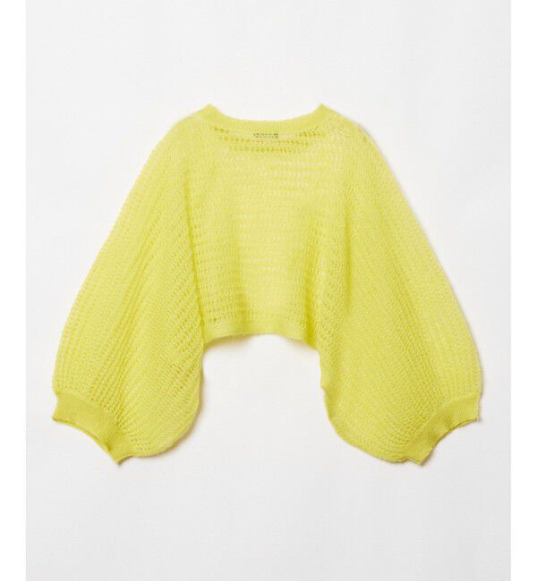 allureville「ドライモヘヤメッシュプルオーバー」|ニット・セーター|