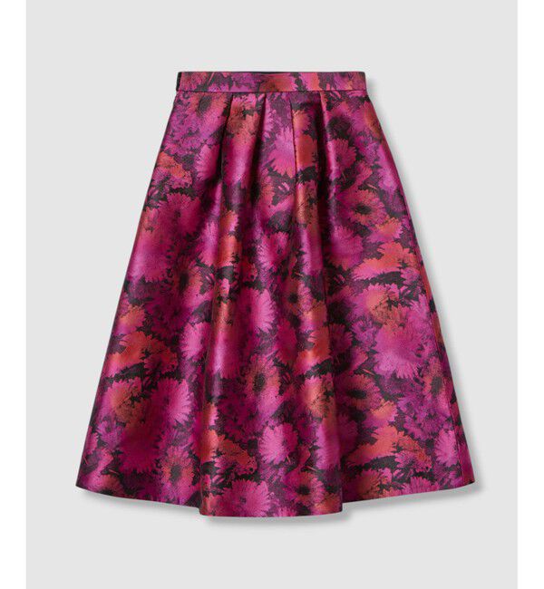 LOULOU WILLOUGHBY「【LOULOU WILLOUGHBY】LIMONTAジャガードフレアスカート」|フレア|