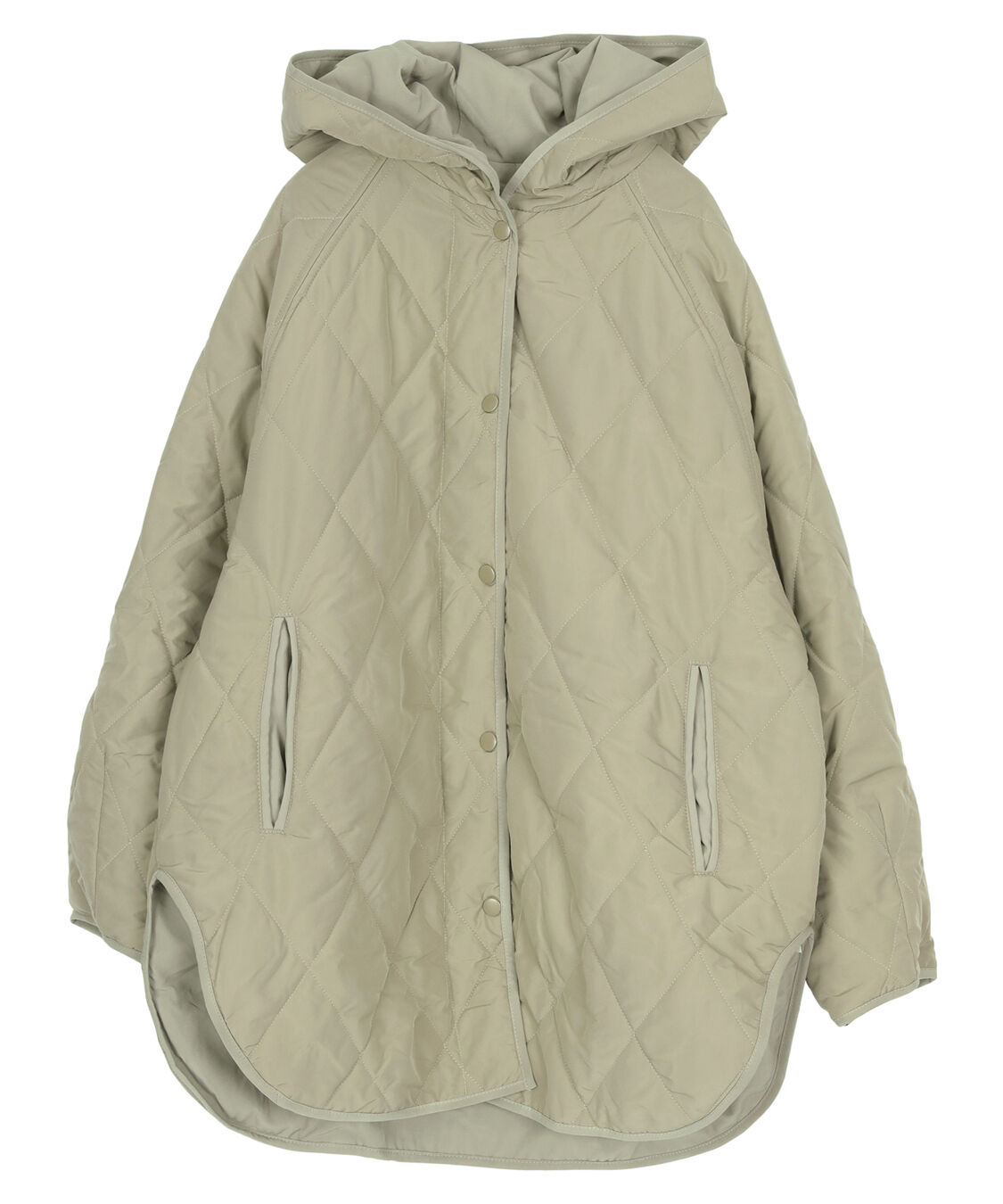 titivate「フーデットキルティングショートコート」|その他|