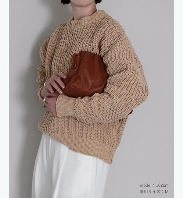 ur's「モールヤーンチャンキーニットプルオーバー」|ニット・セーター|