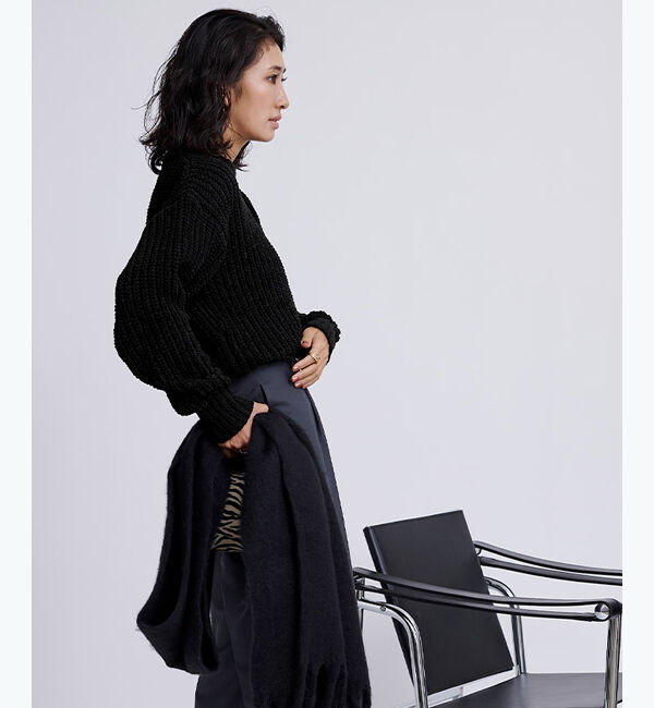 ur's「モールヤーンチャンキーニットプルオーバー」|ニット・セーター|