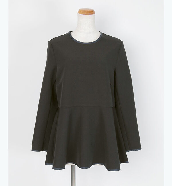 ur's「パイピングペプラムトップス」|Tシャツ・カットソー|