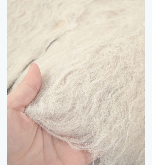 titivate「ブークレシャギーVネックカーディガン」|ニット・セーター|