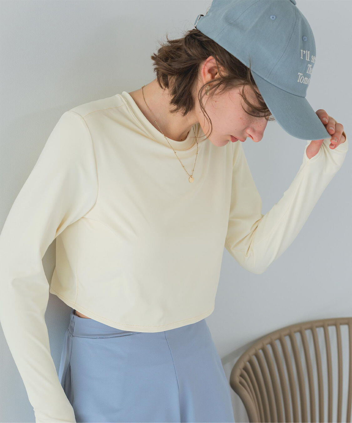 SEA DRESS「3点セット/ショートパンツ&times;カップ付長袖ビキニ/水着」|ビキニ|