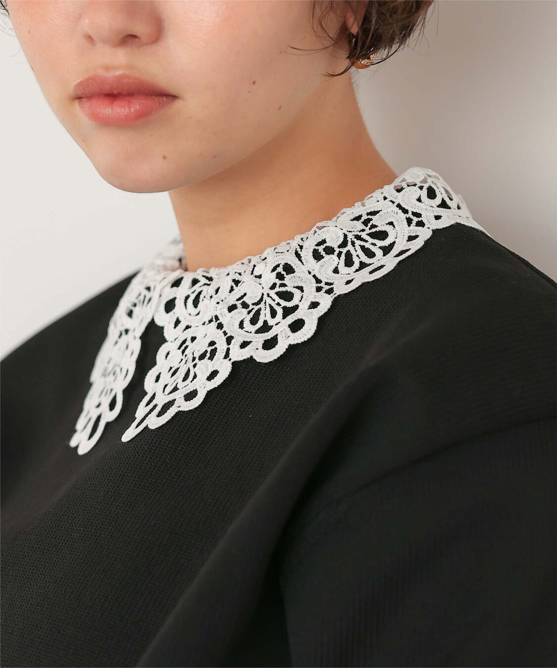 titivate「襟付きニットプルオーバー」|ニット・セーター|