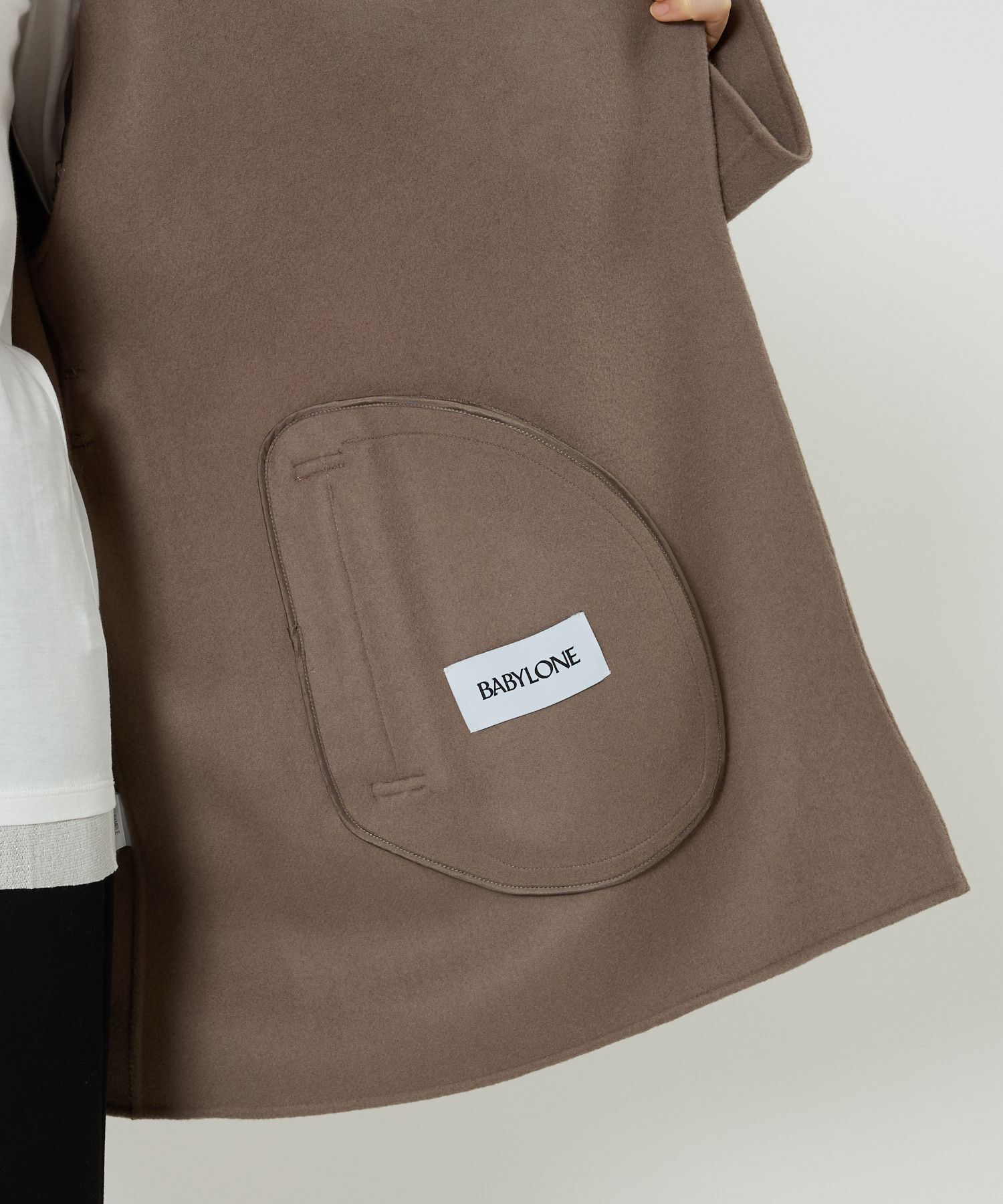 ベルト付きリバーショートコート（BABYLONE）｜ルミネのファッション