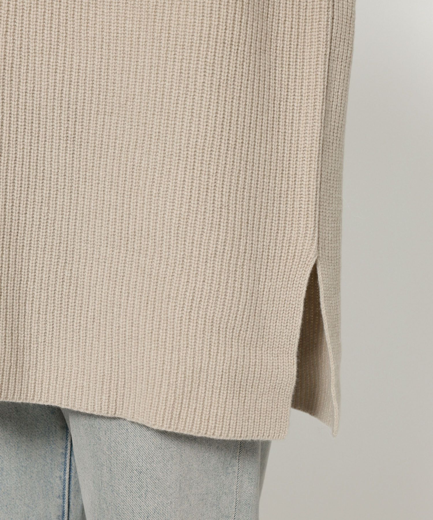 BABYLONE スキッパーミドルゲージニットプルオーバー スキッパーミドルゲージニットプルオーバー（BABYLONE）｜ルミネの