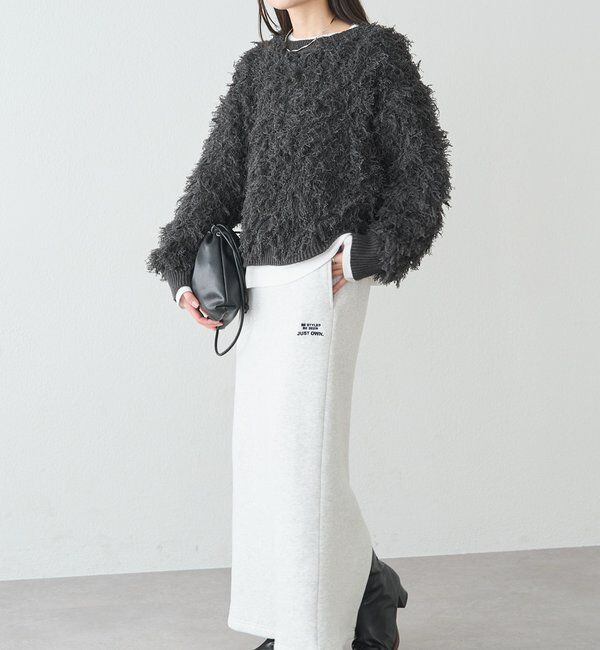  「裏ボアスウェットスカート」|スカート|