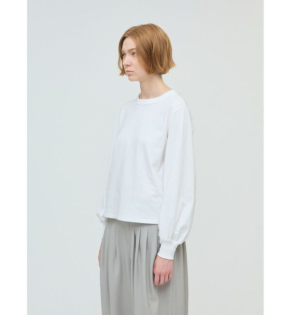 mizuiro ind「mizuiro ind パフスリーブロングT」|Tシャツ・カットソー|