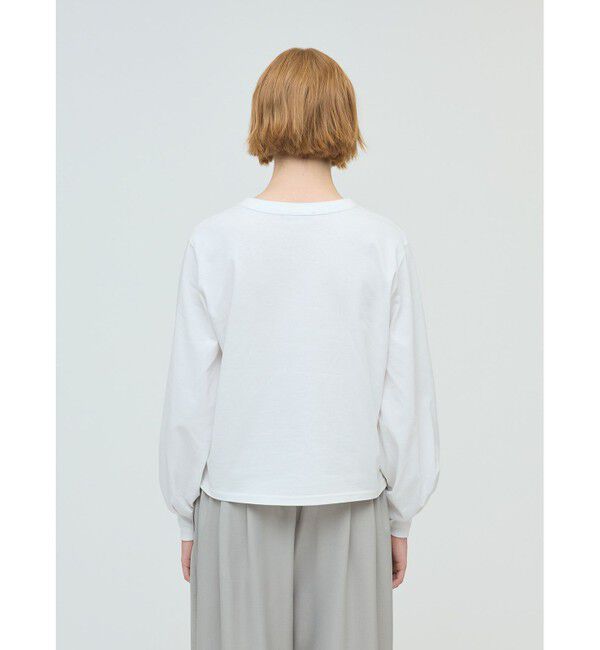 mizuiro ind「mizuiro ind パフスリーブロングT」|Tシャツ・カットソー|