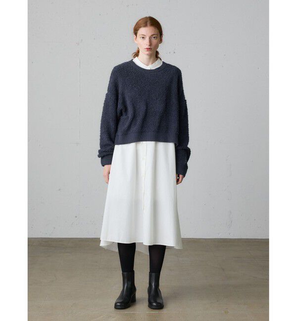 MidiUmi「MidiUmi パイルボアニットプルオーバー」|ニット・セーター|