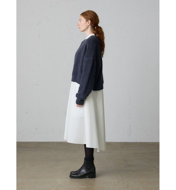 MidiUmi「MidiUmi パイルボアニットプルオーバー」|ニット・セーター|