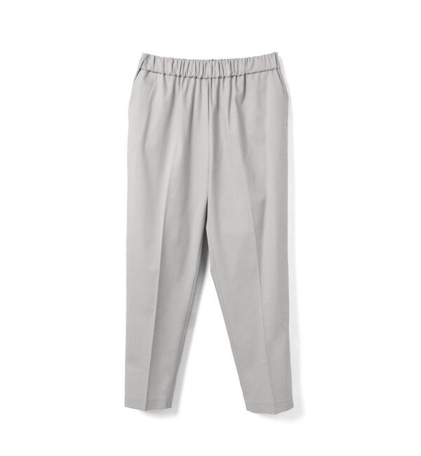 mizuiro ind「mizuiro ind T/Rセンタープレスパンツ」|その他|ライトグレー