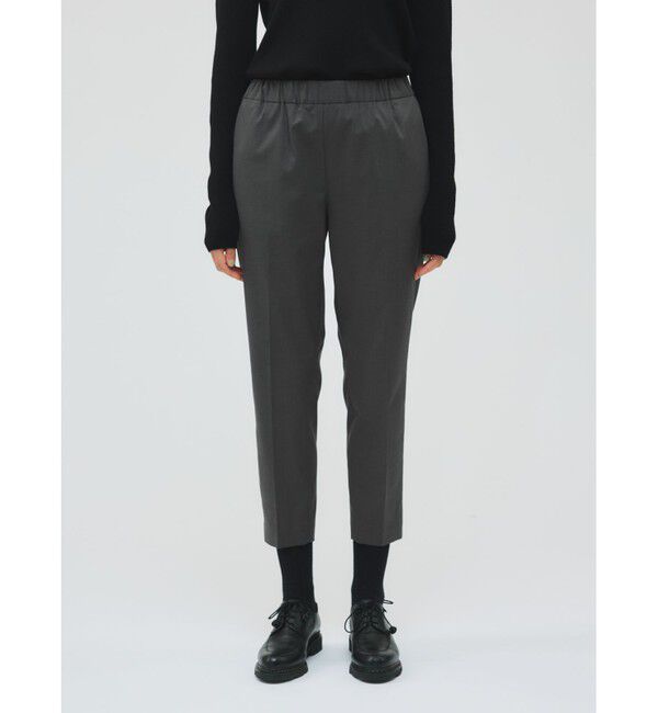 mizuiro ind「mizuiro ind T/Rセンタープレスパンツ」|その他|