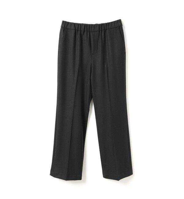 mizuiro ind「mizuiro ind センタープレスパンツ」|その他|ブラック