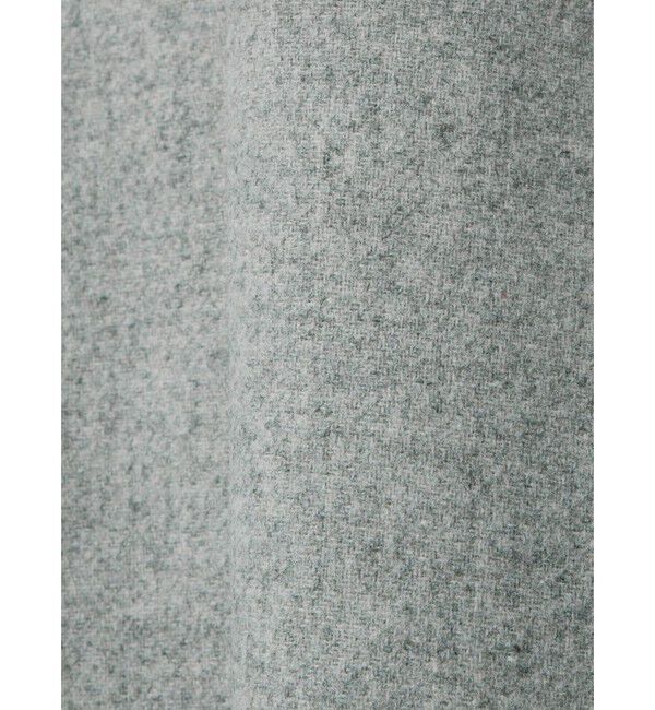 mizuiro ind「mizuiro ind ウールブレンドベーシックシャツ」|シャツ・ブラウス|