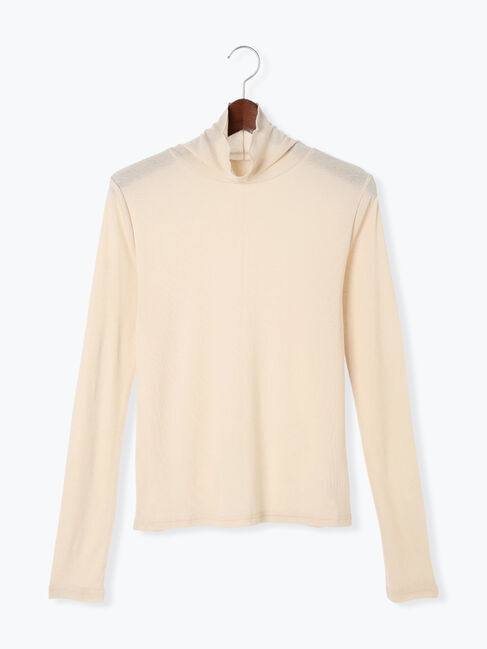 Te chichi「テレコタートルネックトップス」|Tシャツ・カットソー|