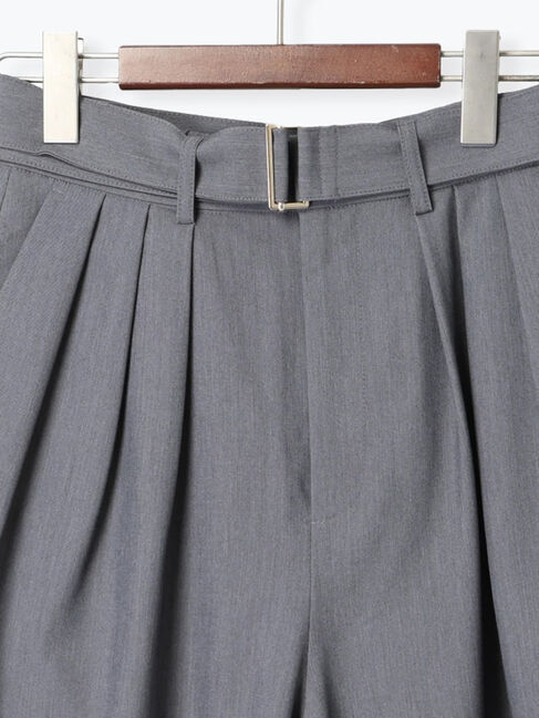 Te chichi「共ベルト付きタックワイドパンツ」|その他|