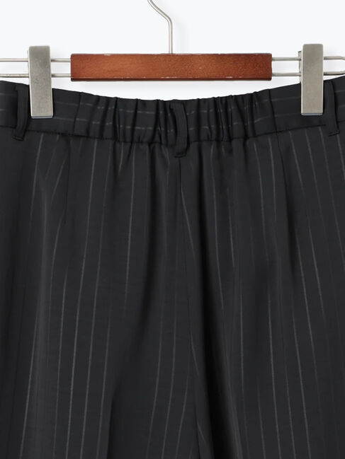 Te chichi「エンボスストライプサテンワイドパンツ」|その他|