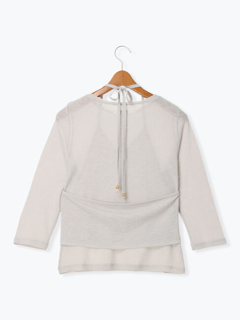 Lugnoncure「シアースラブレイヤードセットトップス」|Tシャツ・カットソー|