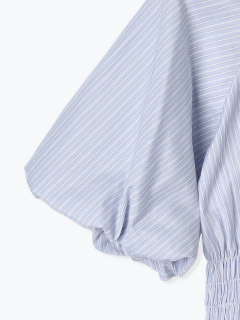 Te chichi「【松井愛莉着用】バルーンスリーブシャツチュニック」|シャツ・ブラウス|