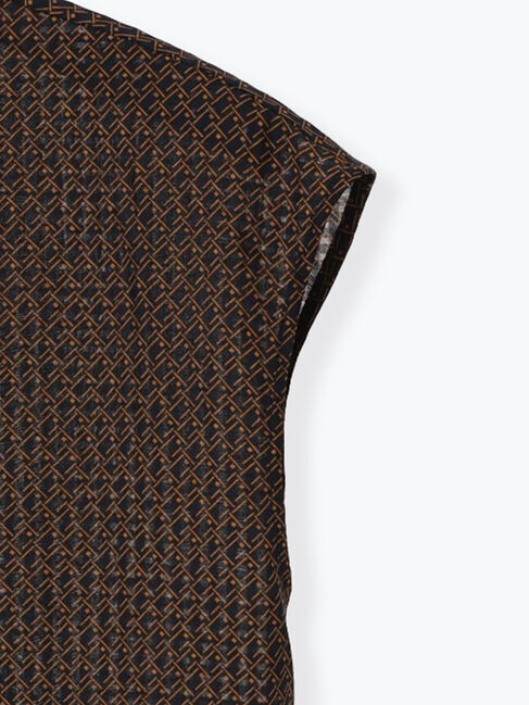 Te chichi「シアサッカージオメ柄シャツブラウス」|シャツ・ブラウス|