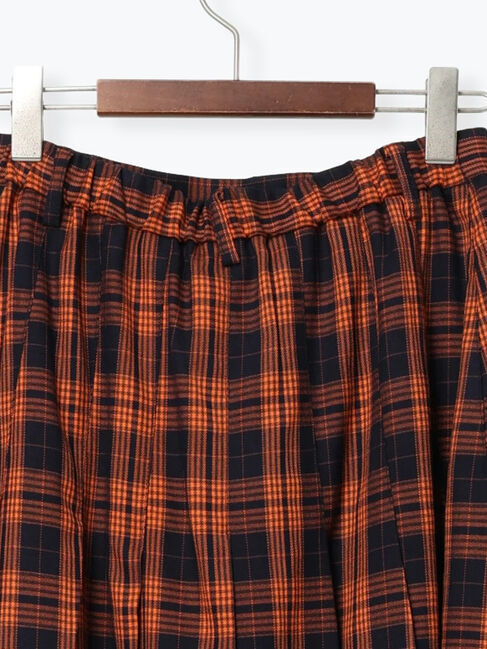 Te chichi「チェックアソートロングプリーツスカート」|スカート|
