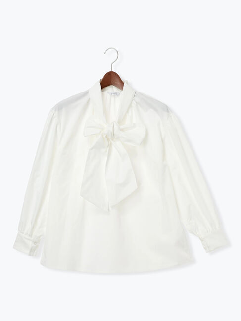 Te chichi「ビッグボウタイブラウス」|シャツ・ブラウス|オフホワイト