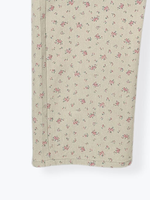 Samansa Mos2「デニム/花柄アソートサロペットパンツ」|その他|