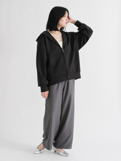 sm2rhythm「ダンボールジップパーカー」|Tシャツ・カットソー|