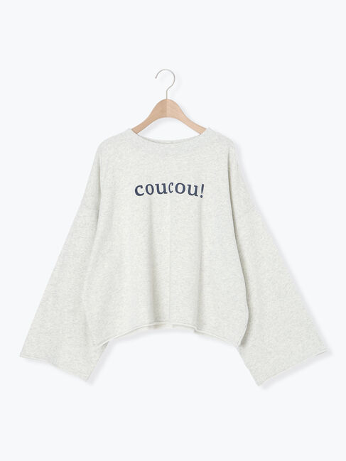 Samansa Mos2「シンプルロゴアソート裏起毛スウェット」|Tシャツ・カットソー|